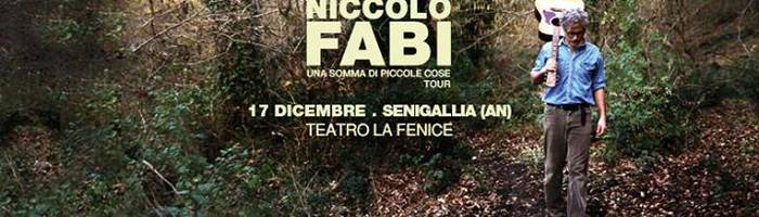 Niccolò Fabi - Live a Senigallia / Teatro La Fenice