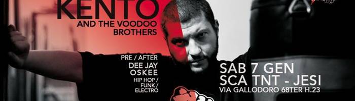 Kento & the voodoo brothers (Combat Rap Blues) + Dee Jay Oskee