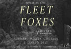 Fleet Foxes e Hamilton Leithauser @ Bands Apart - Ferrara sotto le stelle