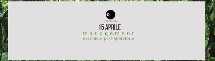 Management del Dolore Post Operatorio live at Retronouveau