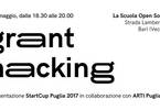 Grant Hacking: StartCup Puglia 2017
