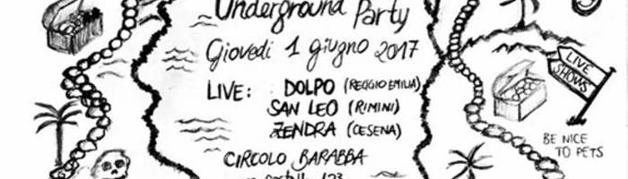 UNDERGROUND PARTY // DOLPO || SAN LEO || ZENDRA