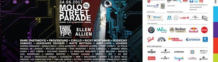 Molo street parade • Rimini 2017 • Official Event