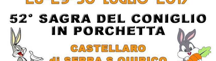 52° Sagra Del Coniglio in Porchetta