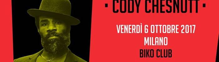 Cody ChesnuTT at Biko Club, Milano