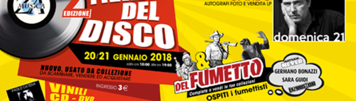 2^ edizione Fiera del Disco & del Fumetto - Rimini