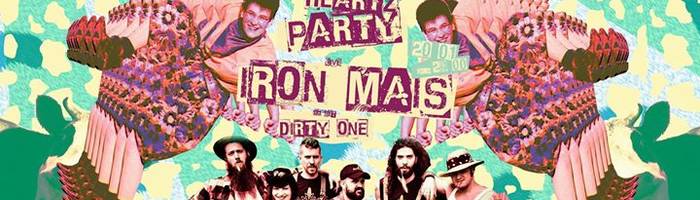 Heartz Party ✮live IRON MAIS & Bourbon Cash + RockTrashDance DjSet