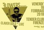 Claver Gold live ● tender:club ● Firenze