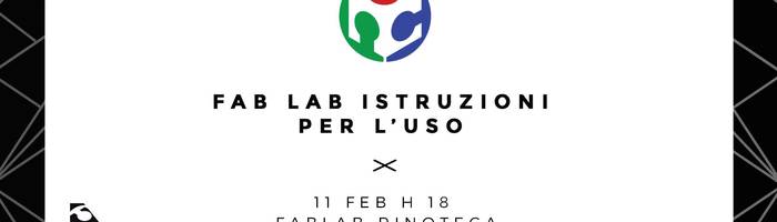 fab lab istruzioni per l'uso