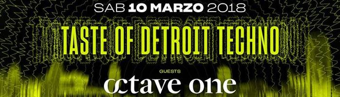 Taste of Detroit Techno w/ Octave One