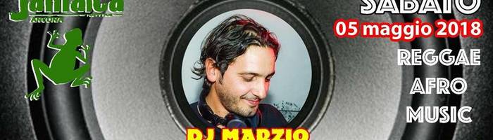 Reggae Afro Music DJ Marzio to Jamaica Pub Ancona