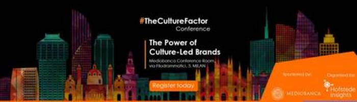 The Power of Culture-led Brands, #theculturefactor, Milan