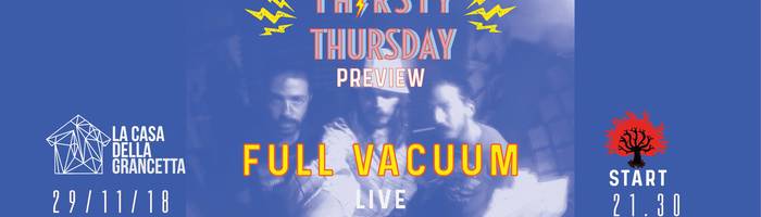 Thirsty Thursday preview FULL Vacuum live