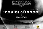 ZOVIET FRANCE + DAIMON live al Teatro Galleria Toledo di Napoli