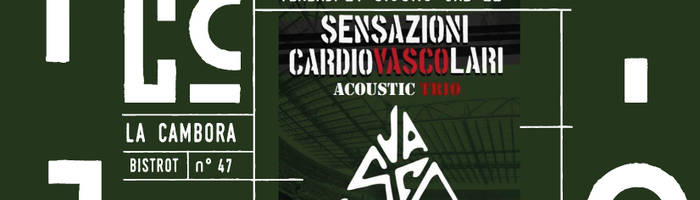 Sensazioni Cardiovascolari Acoustic Trio at La Cambora