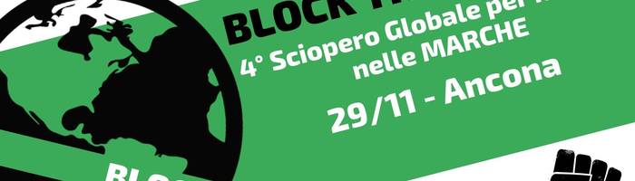 4° Sciopero Globale per il Clima - Marche - Block Friday