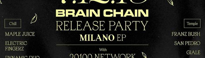 Brainchain Release Party & 20100ntwrk