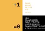 Klang presenta: 9+1=0 Roma editions fest