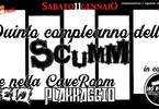 5° Compleanno Scumm! Plakkaggio + Neid / Los Noventas sab11gen