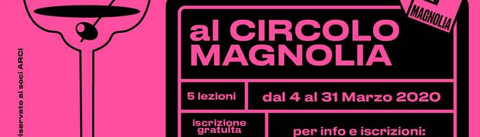 Corso base di barman al Magnolia | Iscrizione gratuita