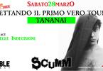 Tananai + Vie delle Indecisioni live allo Scumm - sab28mar