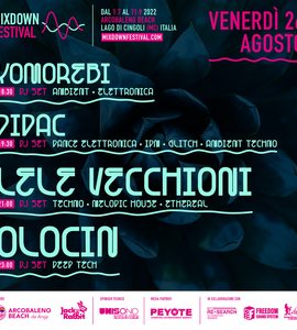 Mixdown Festival - OLOCIN + LELE VECCHIONI + DIDAC + KOMOREBI