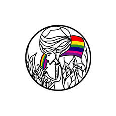 Logo arcobaleno beach nerto